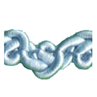 76540 Braid Crochet 10mm Blue