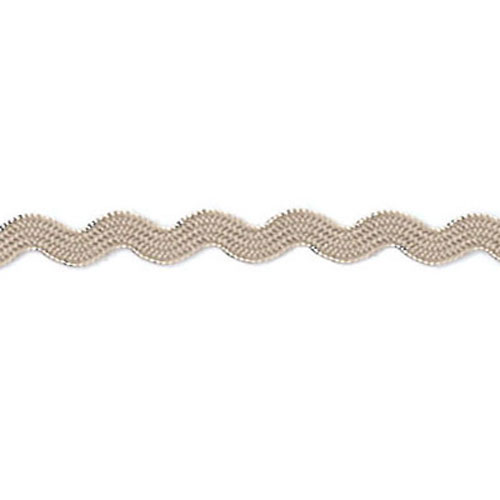 76549 Braid Ric Rac 4mm Beige