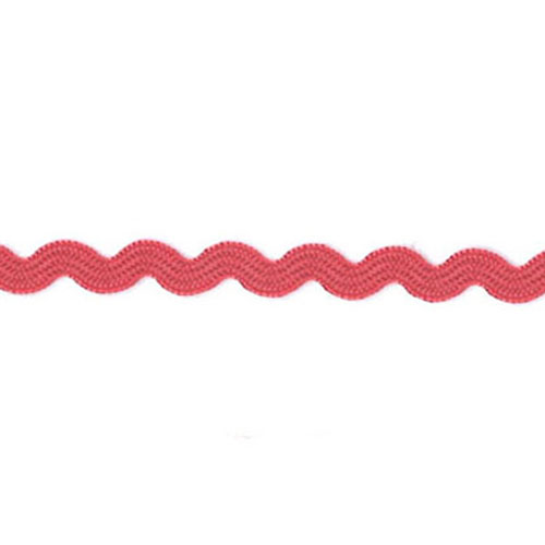 76552 Braid Ric Rac 4mm Red