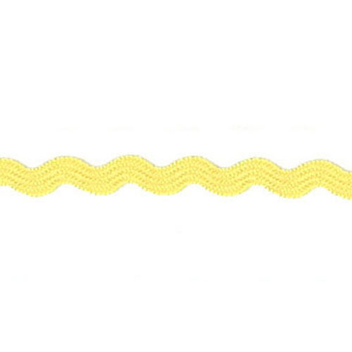 76555 Braid Ric Rac 4mm Yellow