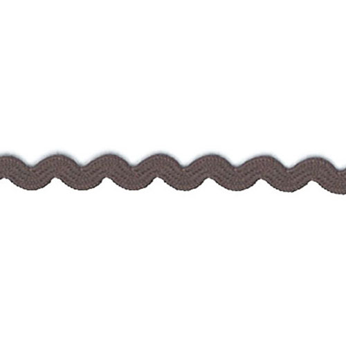 76561 Braid Ric Rac 4mm Brown