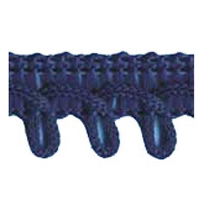 76595 Braid Looped Edge 18mm Navy