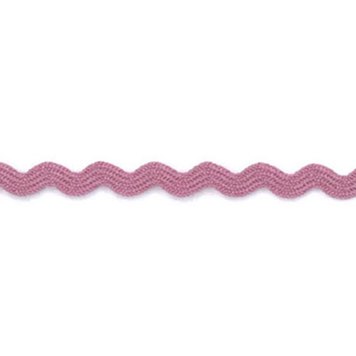 76608 Braid Ric Rac 4mm Dusty Pink
