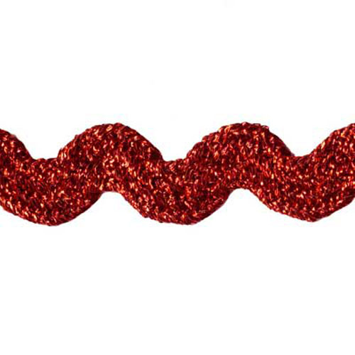 76616 Braid Ric Rac 15mm Red
