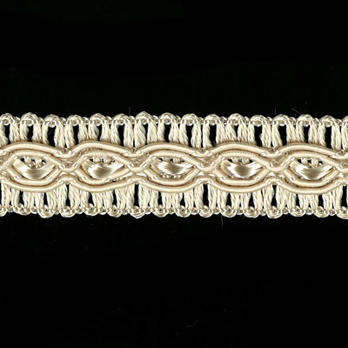 76624 Braid Gimp 20mm French Cream