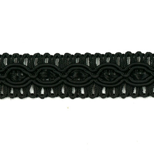 76628 Braid Gimp 20mm Black