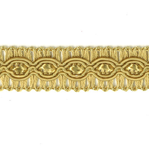 76639 Braid Gimp 20mm Harvest Gold