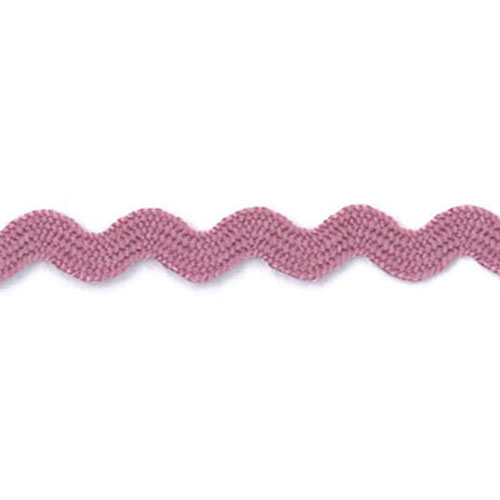 76661 Braid Ric Rac 6mm Dusty Pink