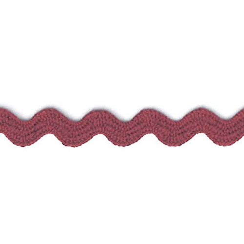76671 Braid Ric Rac 6mm Wine