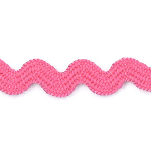 76706 Braid Ric Rac 10mm Lolly Pink