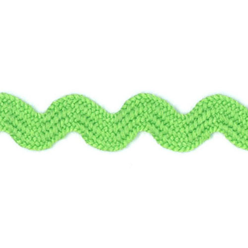 76709 Braid Ric Rac 10mm Green
