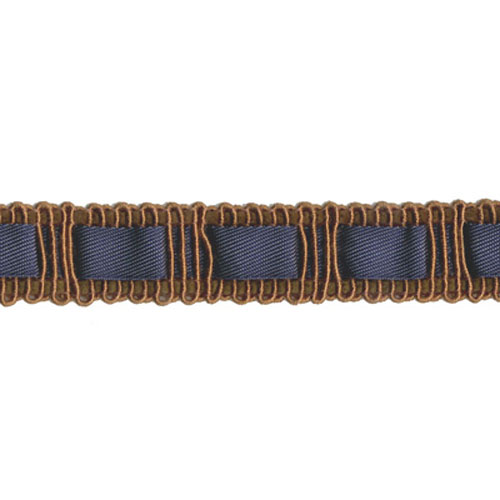 76744 Braid 21mm Denim Bronze