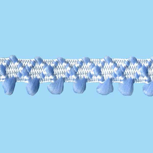 76757 Braid 8mm White Blue