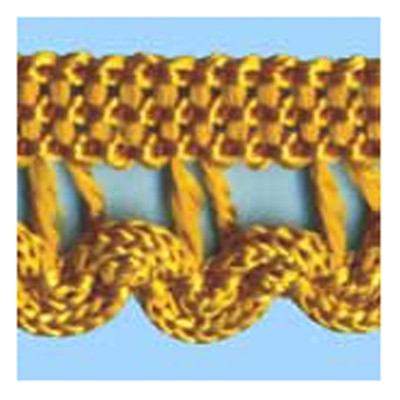 76800 Braid 17mm Burnt Gold