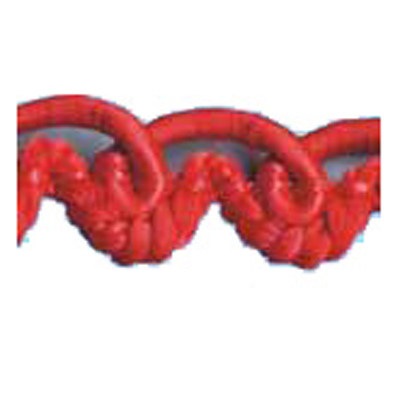 76845 Braid Gimp 8mm Atom Red