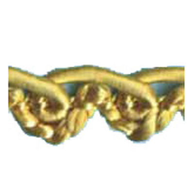 76851 Braid Gimp 8mm Harvest Gold