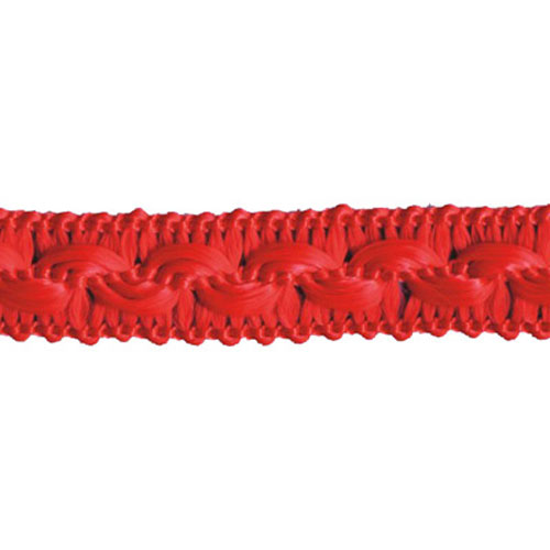 76898 Braid Gimp Narrow 12mm Atom Red