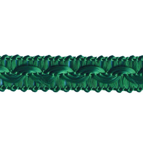 76909 Braid Gimp Narrow 12mm Hunter Green