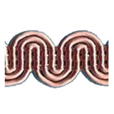 76948 Braid Gimp 18mm Mushroom