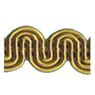 76957 Braid Gimp 18mm Harvest Gold