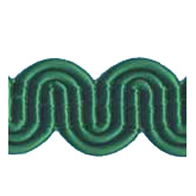 76962 Braid Gimp 18mm Hunter Green