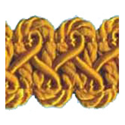 77012 Braid Gothic 18mm Burnt Gold