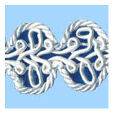 77046 Braid 27mm 2370-sp1 White