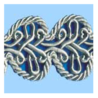 77073 Braid 27mm 2370-77 Silver Grey