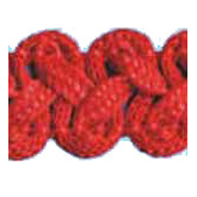 77163 Braid Gothic 18mm Atom Red