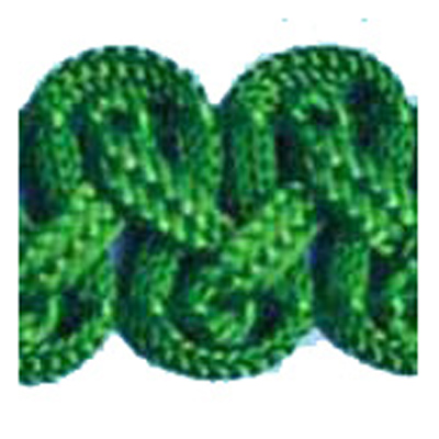77173 Braid Gothic 18mm Emerald