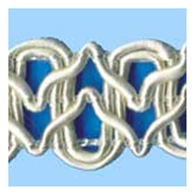 77204 Braid 18mm Cream