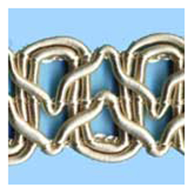 77207 Braid 18mm French Cream