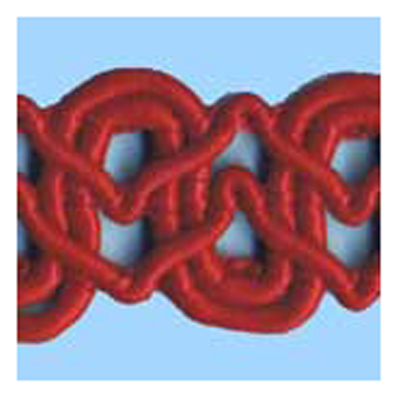 77217 Braid 18mm Claret