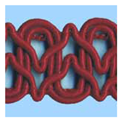77218 Braid 18mm Burgundy
