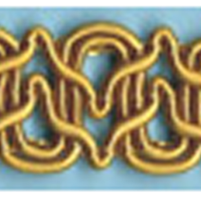 77223 Braid 18mm Old Gold