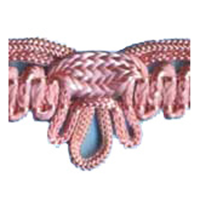 77268 Braid Scalloped 22mm Pink