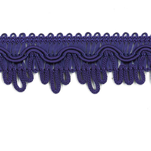 77326 Braid Scalloped 30mm Purple