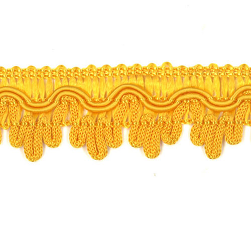 77327 Braid Scalloped 30mm Sunflower