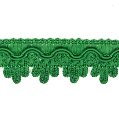 77332 Braid Scalloped 30mm Emerald