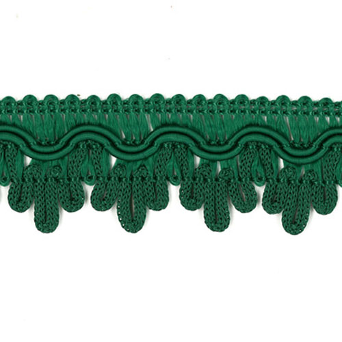 77333 Braid Scalloped 30mm Hunter Green