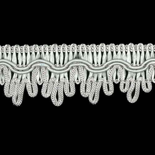 77338 Braid Scalloped 30mm Silver Grey
