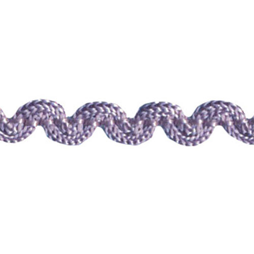 77378 Braid Ric Rac Crochet 6mm Lilac
