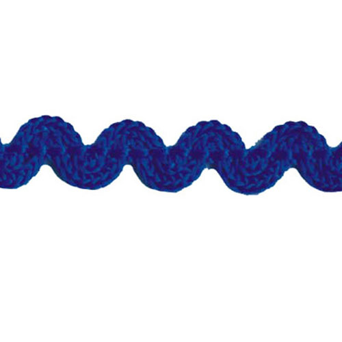 77389 Braid Ric Rac Crochet 6mm Royal