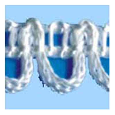 77470 Braid Looped 10mm White