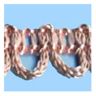 77478 Braid Looped 10mm Mushroom