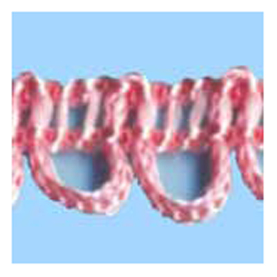 77480 Braid Looped 10mm Pink