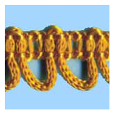 77489 Braid Looped 10mm Burnt Gold