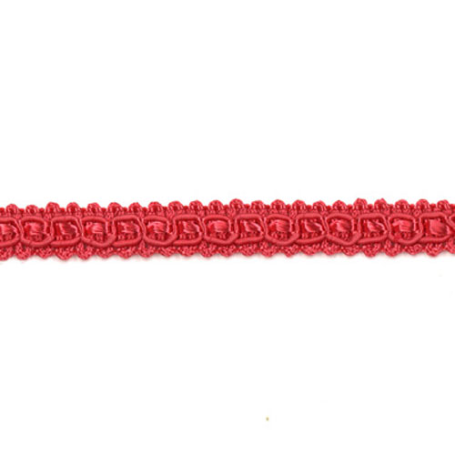 77534 Braid Lampshade 10mm Atom Red