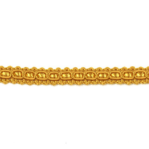 77542 Braid Lampshade 10mm Burnt Gold