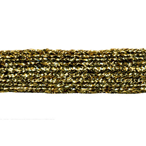 77706 Braid Metallic 13mm Gold